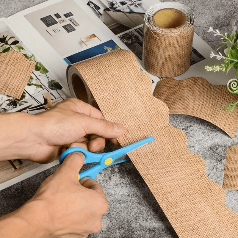 ملصقات زخرفية ذاتية اللصق للفصول الدراسية ، إطار ملون مقاوم للماء ، نشرة وحدود ، ديكور لوحة سوداء