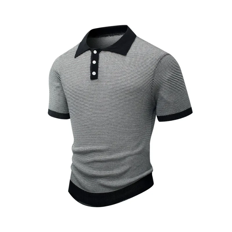Men Trendy Loose Crew Neck Short Sleeve T Shirt Summer Student Versatile Casual Half Sleeve Top
