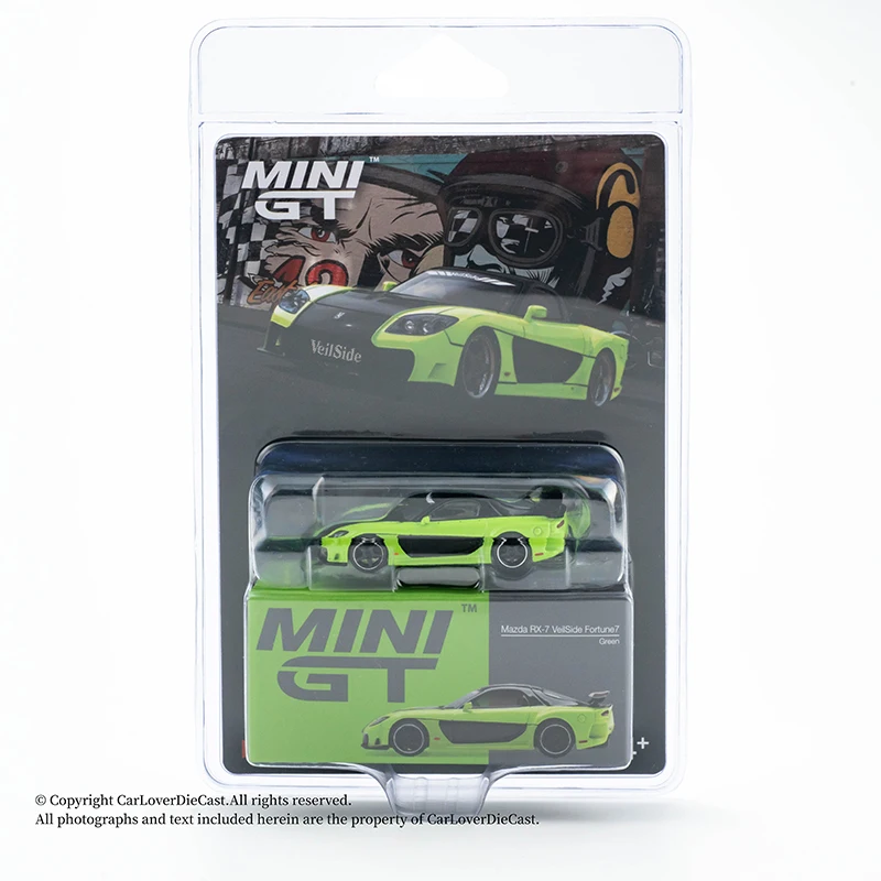 MINIGT 1:64 Ford Mustang GTD America 250 Chevrolet Corvette ZR1 Mazda RX-7 McLaren MCL38 Alloy Car Model Blister Packaging