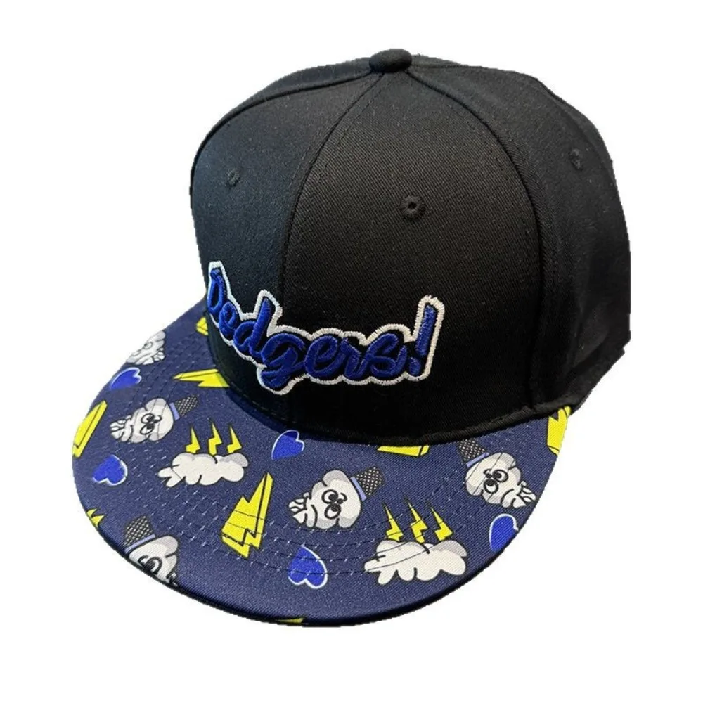 

Simple Embroidery Letter Baseball Cap Korean Style Cartoon Peaked Cap Snapback Hat Solid Color Hiphop Hat Sports