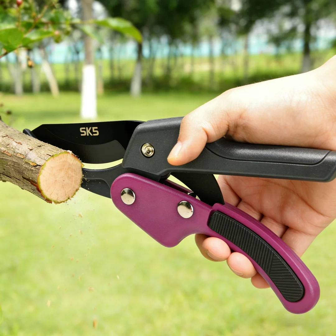 

Лезвия из высокоуглеродистой стали SK-5 | Садовые секаторы из цинкового сплава, экономящие трудозатраты ножницы для фруктовых деревьев