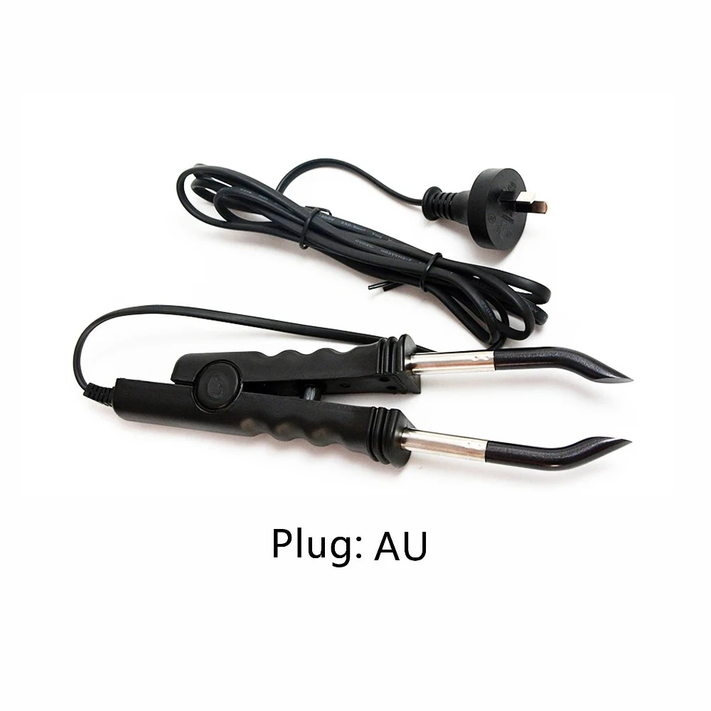 المهنية ثابت الحرارة لوحة مسطحة الانصهار الشعر التمديد الكيراتين الترابط صالون أداة عصا الحديد الحرارة #5