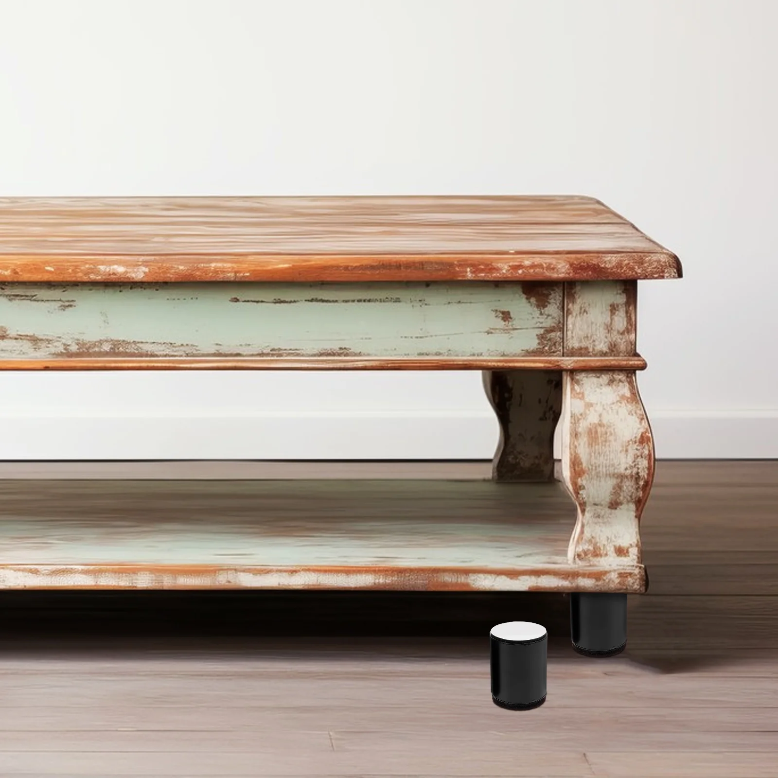 4 Pcs Furniture Foot Booster Pad Bed Riser Chair Risers Pads for Hardwood Floors Lifters