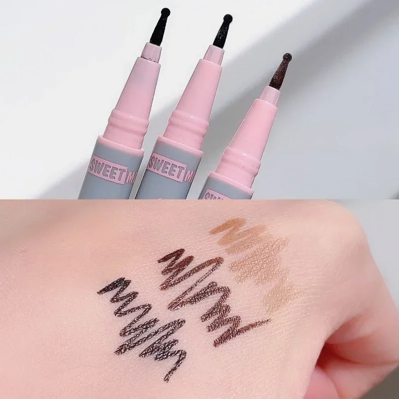 Sexy Rose Red Eye Liner Pencil Natural Matte Lying Silkworm Eyeliner Quick-drying Long-lasting Eyeliner Waterproof Non-smudging