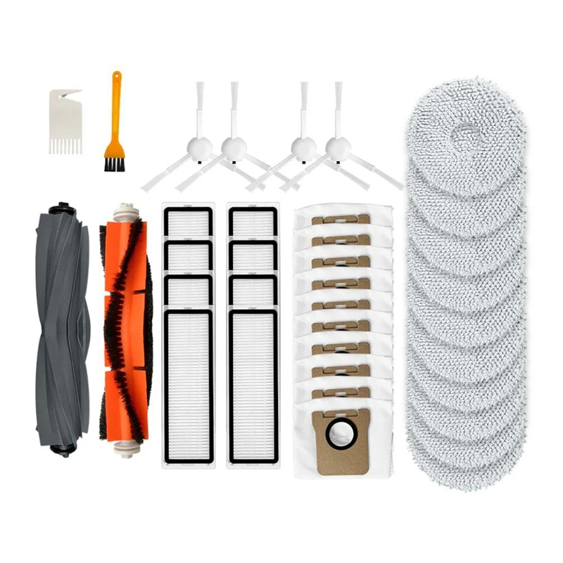 

For Xiaomi Mijia Omni B101CN All-In-One / L10S Ultra / Dreame S10 / S10 Pro Part Main Side Brush Hepa Filter Easy Install