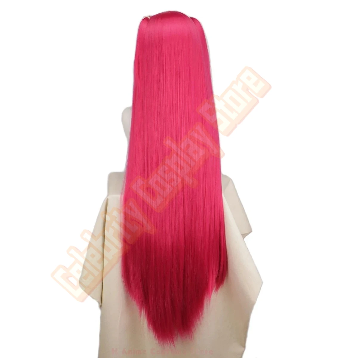 Peruki KPOP Demon Purple Braid do Cosplay dla Dzieci, Anime Kpop Singers Grube Peruki Kostiumowe z Długimi Fioletowymi Warkoczami Hall