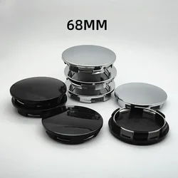 4pcs ABS 68mm Car Wheel Center Caps for Hyundai Toyota Subaru Bagde Logo Car Stickers Rim Hubcaps Cover Cars Styling Accessories