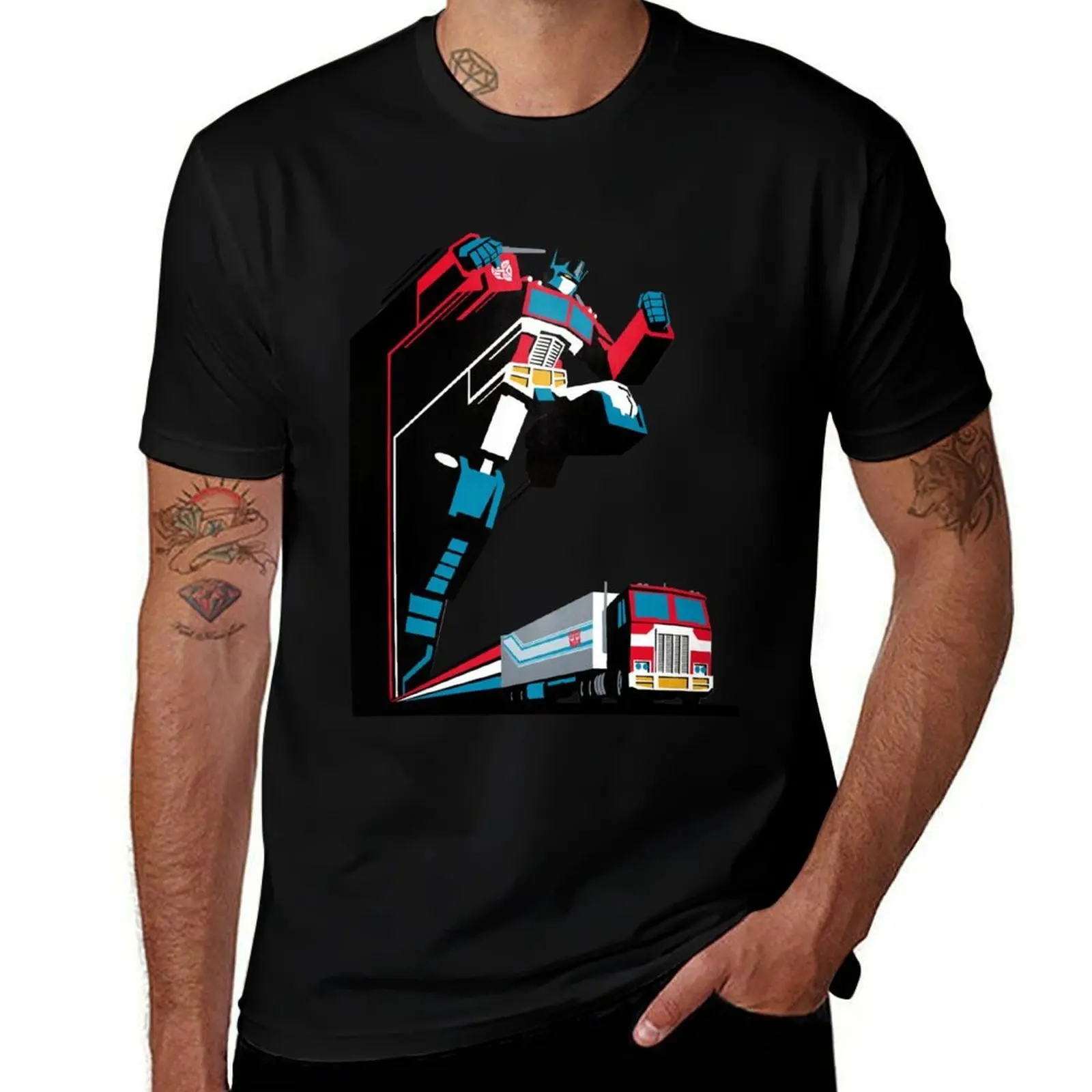 

Transform and Roll Out! T-Shirt Man t-shirt summer 2025 vintage t shirts Men's t-shirt