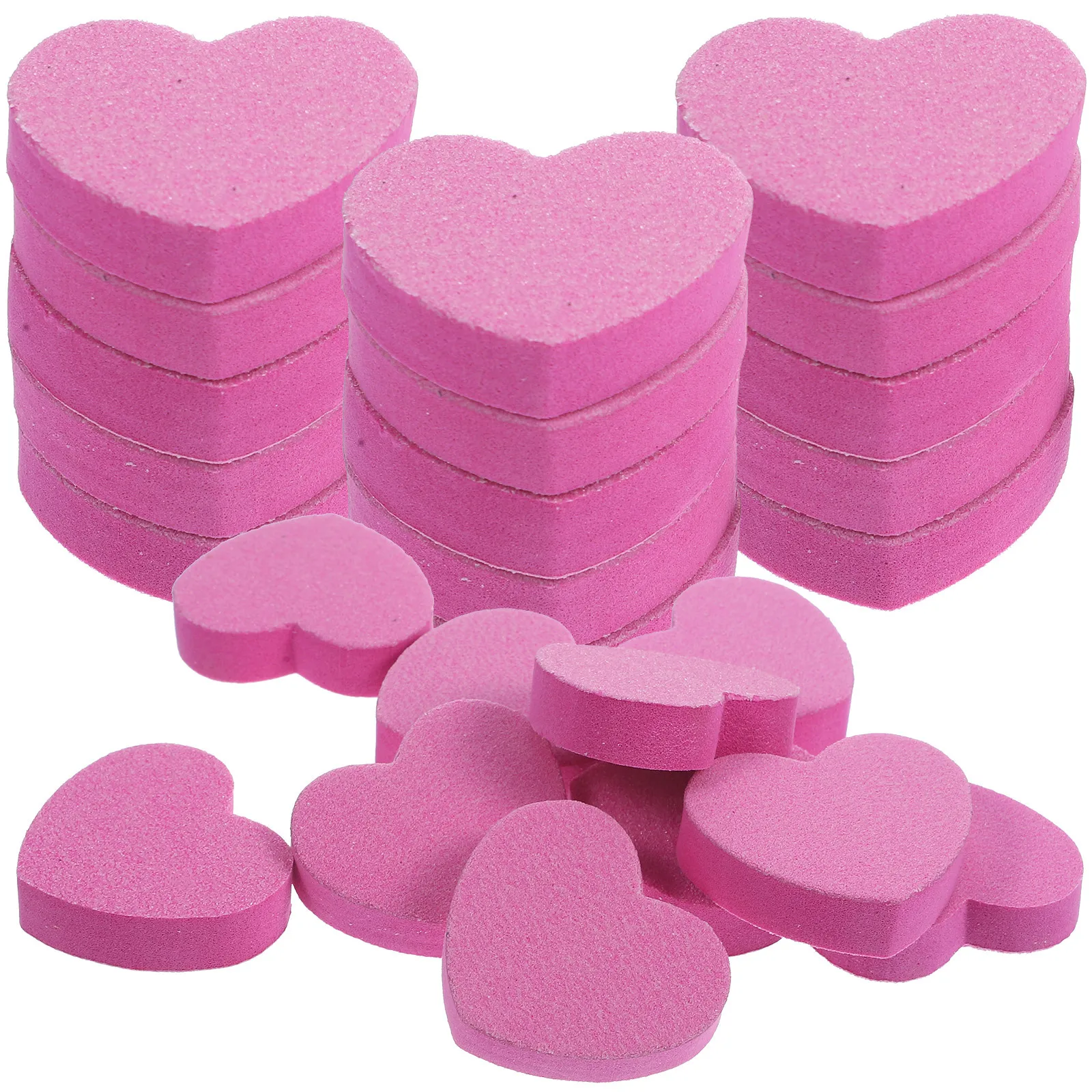 

50Pcs Nail Files Compact Buffer Grinding Block Fine Grit for Fingernail Toenail Care Reusable Washable Manicure Tool