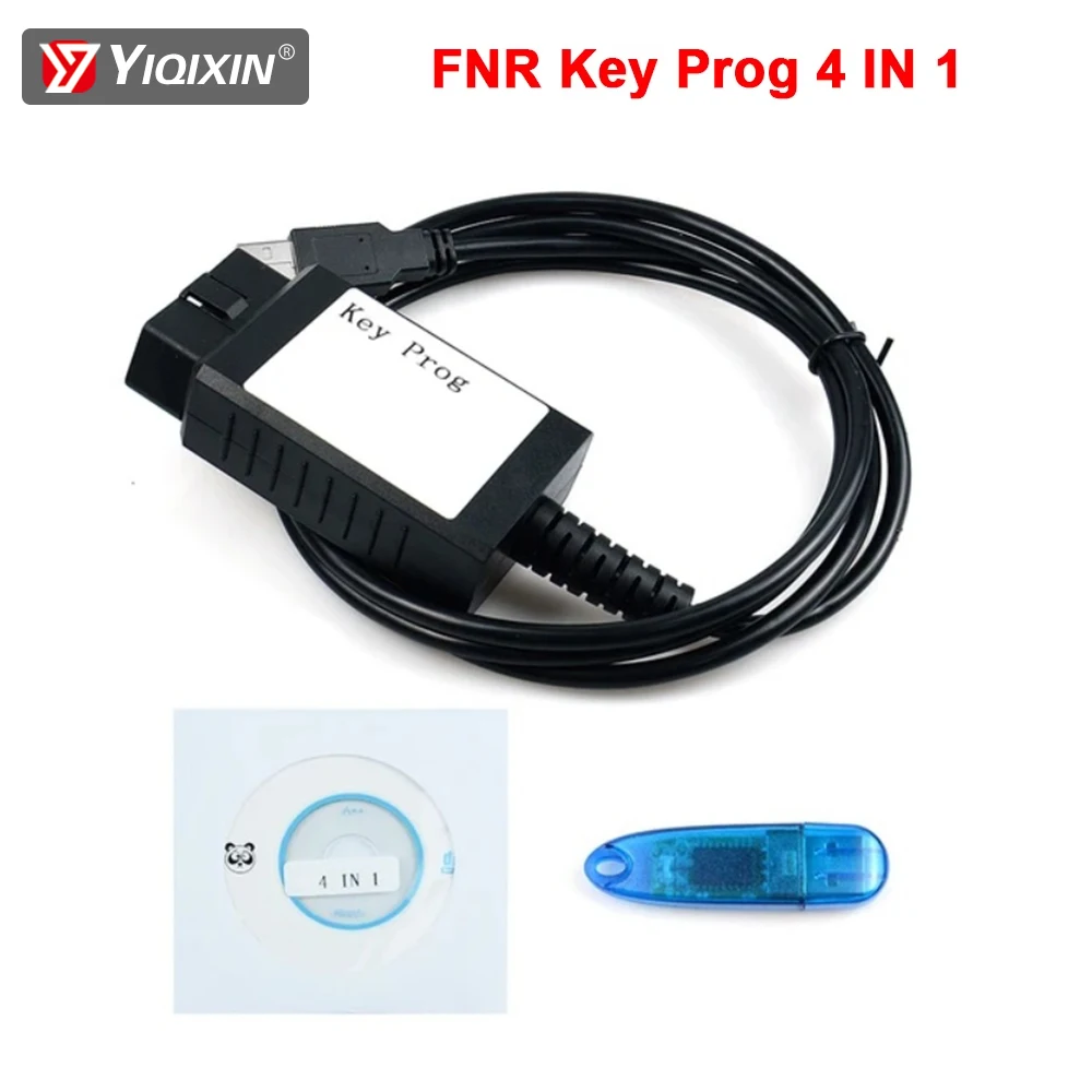

Программатор ключей FNR Key Prog 4 в 1 с USB-адаптером и диагностическим инструментом OBD2 для автомобилей Ford, Renault, Nissan, устройство для дистанционного управления.