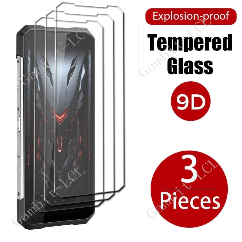 3PCS 9H Original For Doogee S200 Tempered Glass Protective On DoogeeS200 S 200 6.72