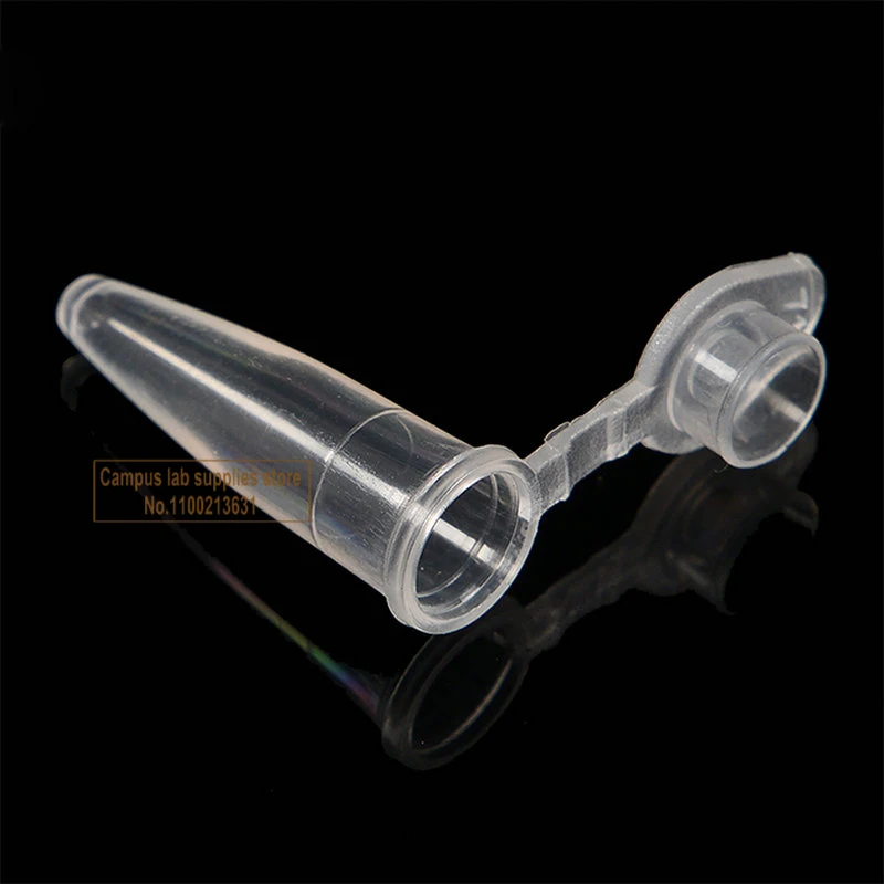 Plastic Centrifuge Tube Laboratory EP Test Tube 0.1/0.2/0.5/1.5/2/5/7/10/15ml PCR Tube for Virus Samples School Experiment