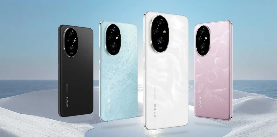 New Original Honor 200 Mobile Phone 5G Snapdragon 7 Gen 3 6.7'' 120Hz OLED Screen 5200mAh Battery 100W SuperCharge NFC Google