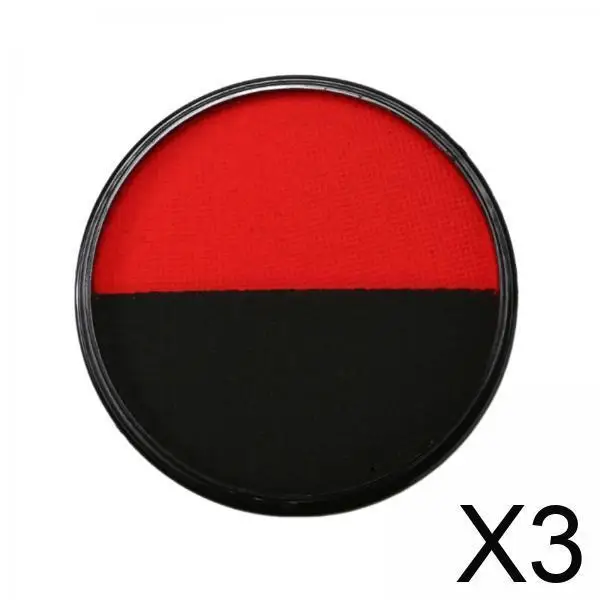 

2 Colors Face Body Paint High Pigment Solid Palette Washable Makeup for Children Festival Stage Performance Fancy Dress
