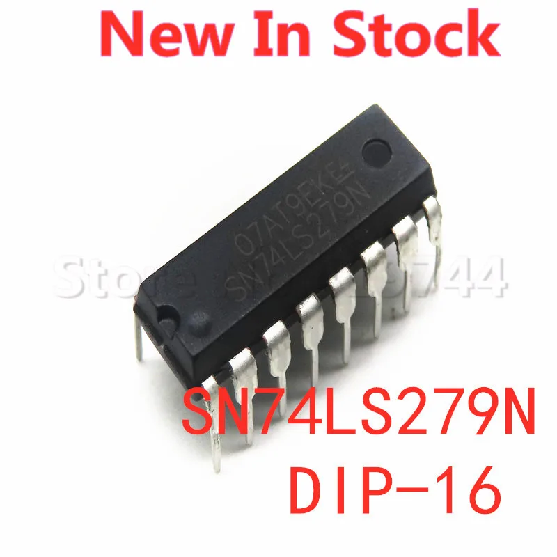 5PCS/LOT SN74LS279N 74LS279 DIP-16 logic RS flip-flop/latch In Stock NEW Original IC