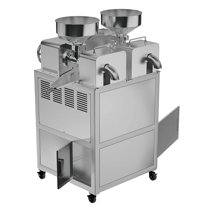 High Quality Stainless Steel Commercial Oil PressModel Capacity 40-60kg/H /Hot And Cold Double Oil Pressing
