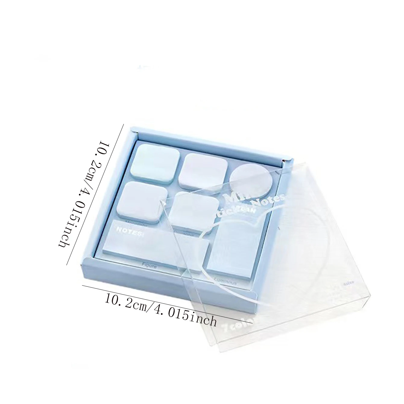 Cartoon Memo Pad coniglio Sticky Note adesivi decalcomania Scrapbooking fai da te Kawaii blocco Note diario cancelleria scuola muslimah