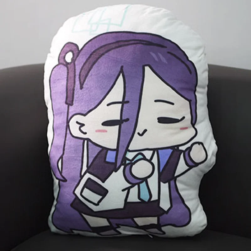 Blue Archive Tendou Arisu Saiba Momoi Cosplay Anime Cushions 50CM Cute Stuffed Cartoon Pillows Christmas Gifts Boys Girls