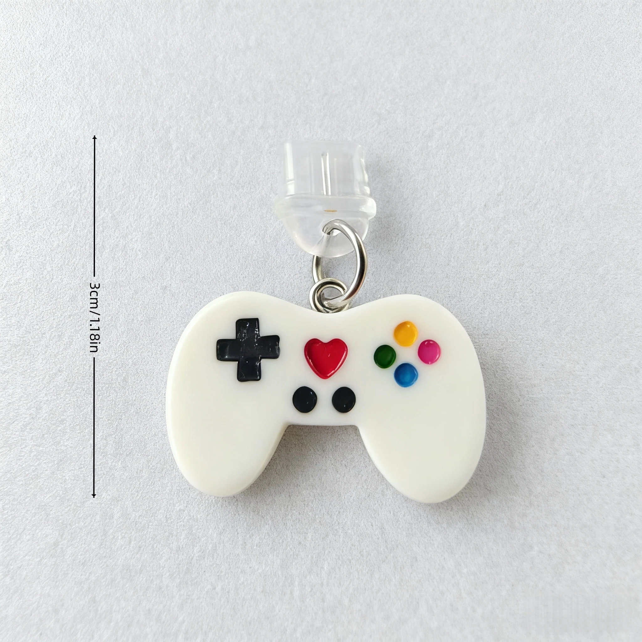 Fun Game Controller Dust-Proof Phone Charm, Exclusive Gamer Accessory, E-Sports Style Phone Decoration, Exquisite Phone Gadget, Gift Ornament for Iphone/Type-C Interface