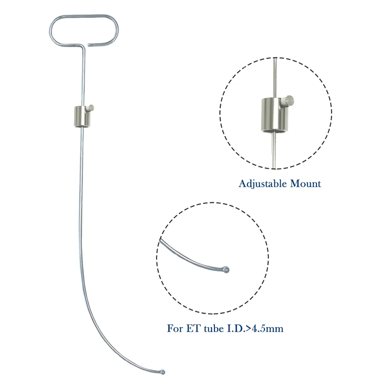Video Laryngoscope Stainless Steel Blades, 3 sizes guide wire,and Screen, the blade is only suitable for CORE-RAY brand screen
