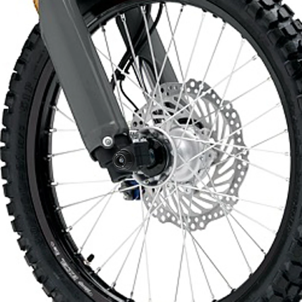 

Motorcycle Wheel Spindle Protection Axle Cover Set for HONDA CRF300L CRF300 Rally 2021-2025