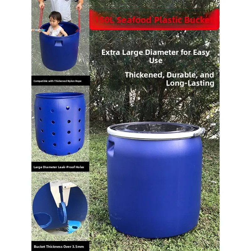 large-capacity-thickened-sun-resistant-plastic-barrel-home-use-water-storage-fish-bucket-outdoor-breeding-tank-fishing-gear