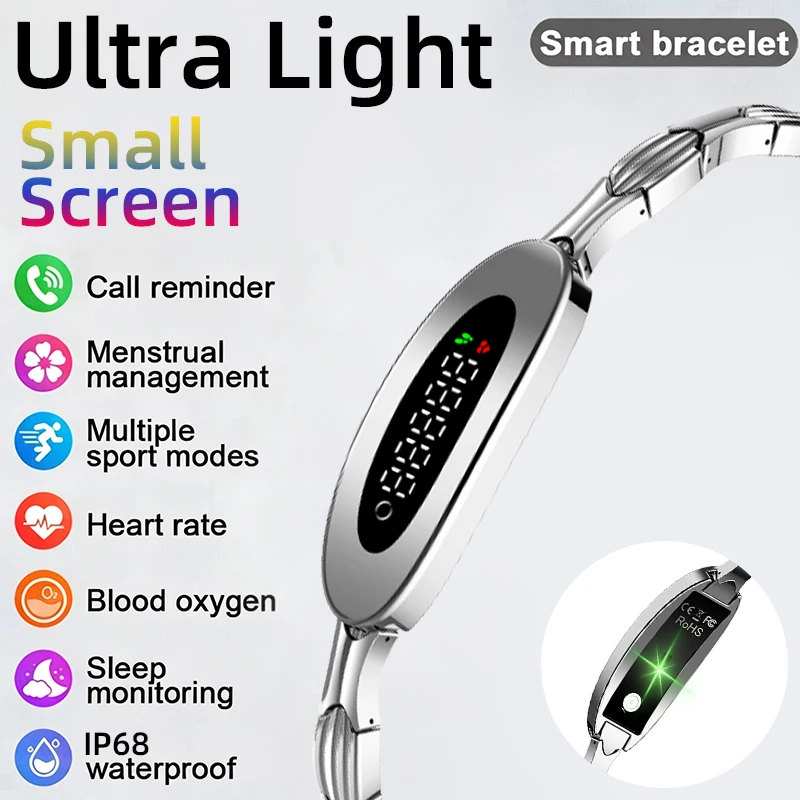 LIGE Smart Watch App GPS Track Health Smart Bracelet Women Men Sports Fitness Waterproof Heart Rate Sleep Monitoring Wristbands