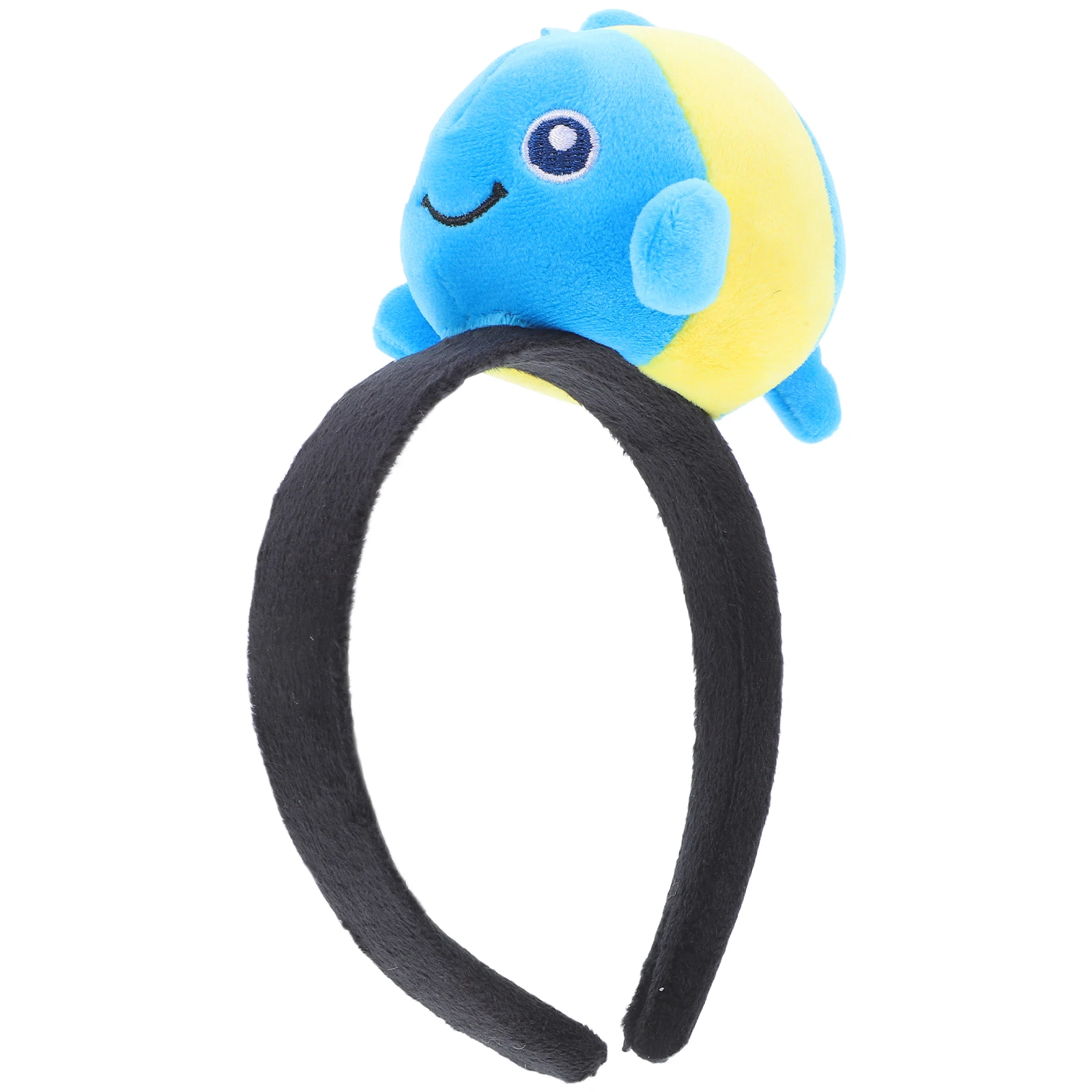

Clown Fish Headband Cartoon Sea Animals Hair Clips Women Girls Funny Accessories Comfortable Elastic Fits
