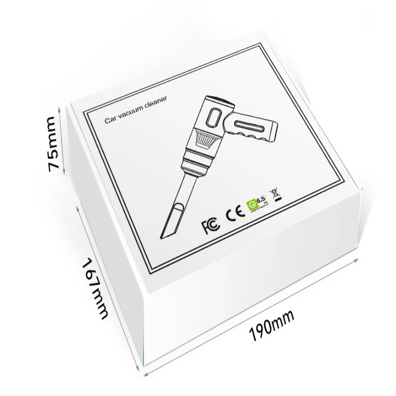 Upgraded Version, Portable Cordless Hand-held Vacuum Cleaner, Cyclone Suction Wireless Vacuum Cleaner. Echargeable Strong Suctio