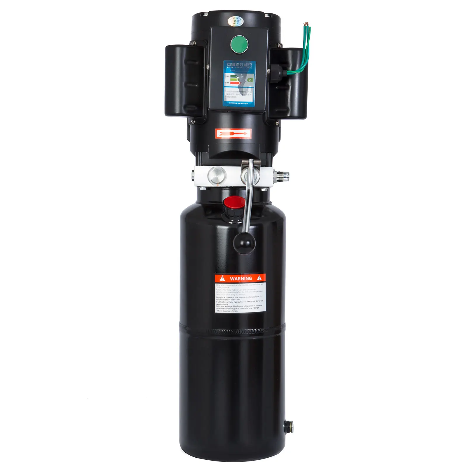 GRH New High Pressure Hydraulic Power Units 220V DC 24V 48V 12V Carbon Steel Hydraulic Power Units For Car Lift Tipper Trailer