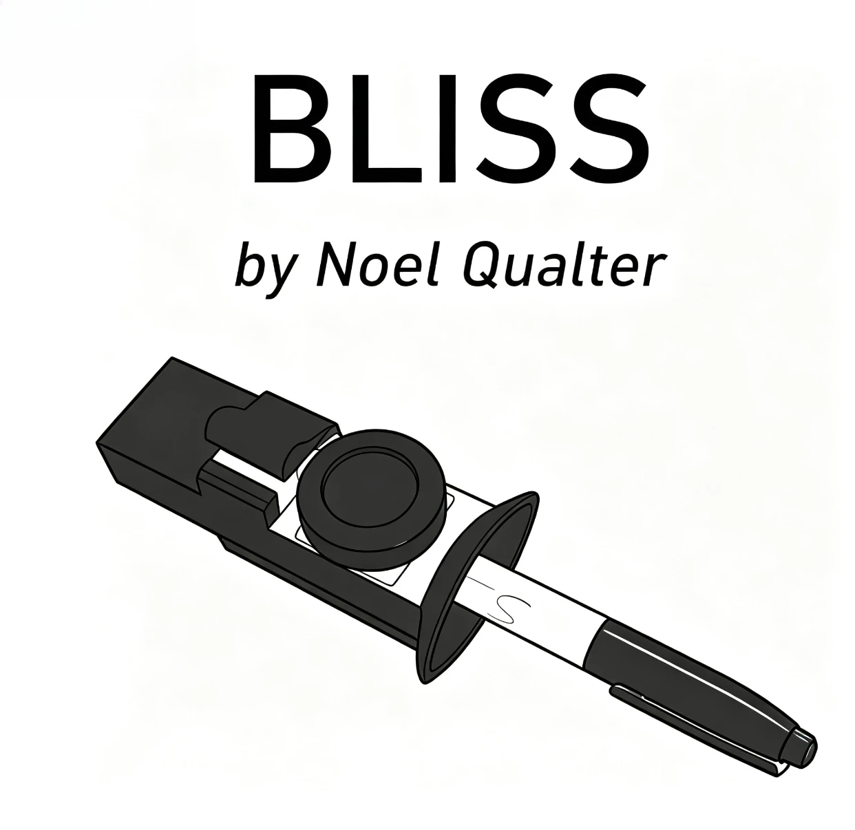 bliss-ビルをシャープペンに収納するギミック、あらゆる紙幣に対応するクローズアップマジックトリック小道具、プロマジシャンのパフォーマンス用