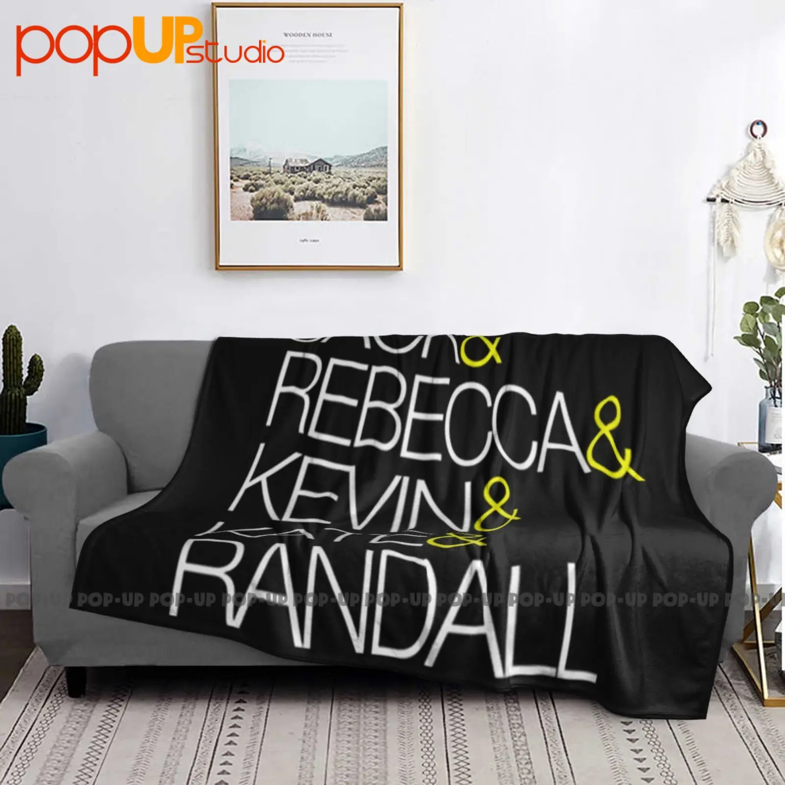 جاك ريبيكا كيفن كيت راندال بطانية فائقة النعومة لحاف الشتاء غطاء أريكة أغطية السرير #3