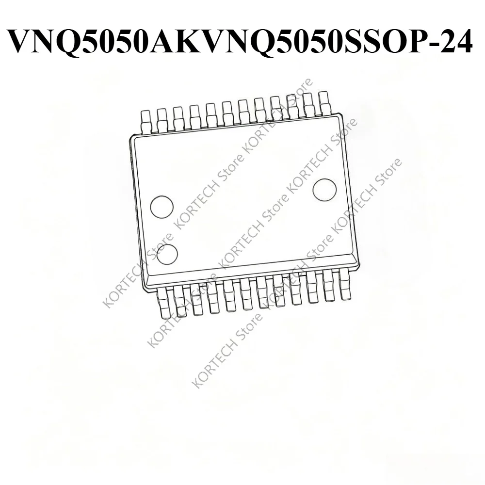 1pcs/Lot original VNQ5050AKVNQ5050SSOP-24 BCM ComputerBoard Commonly Used Fragile Turn Chip