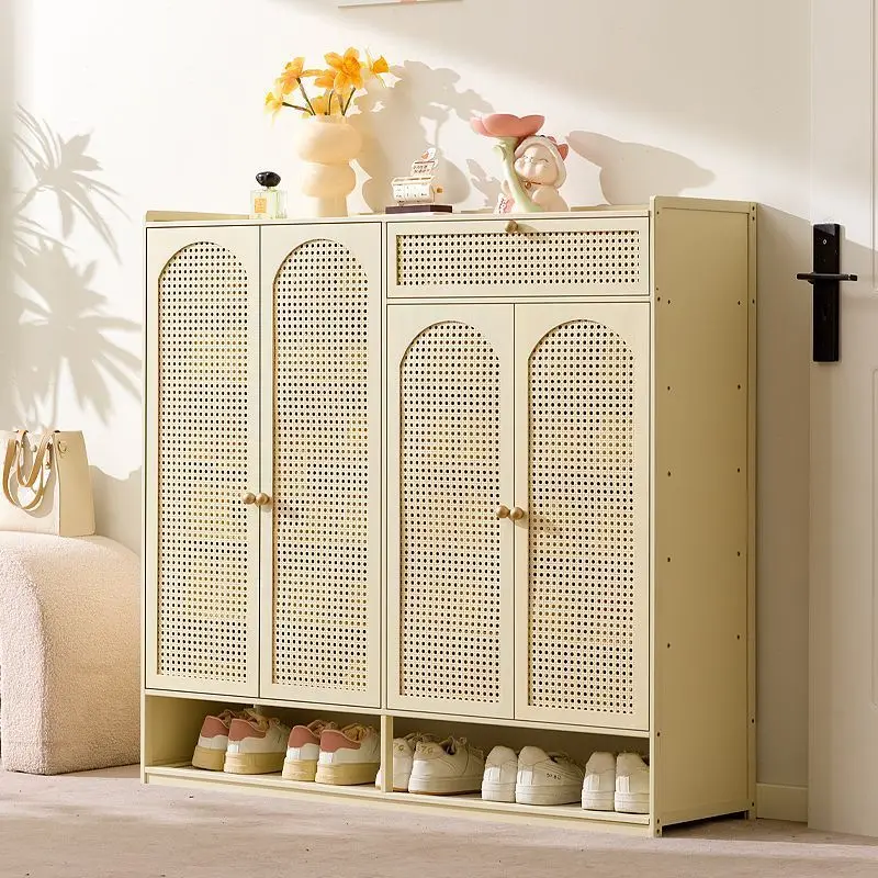 Cream style  , entrance  integrated household indoor large-capacity  , living room partition cabine