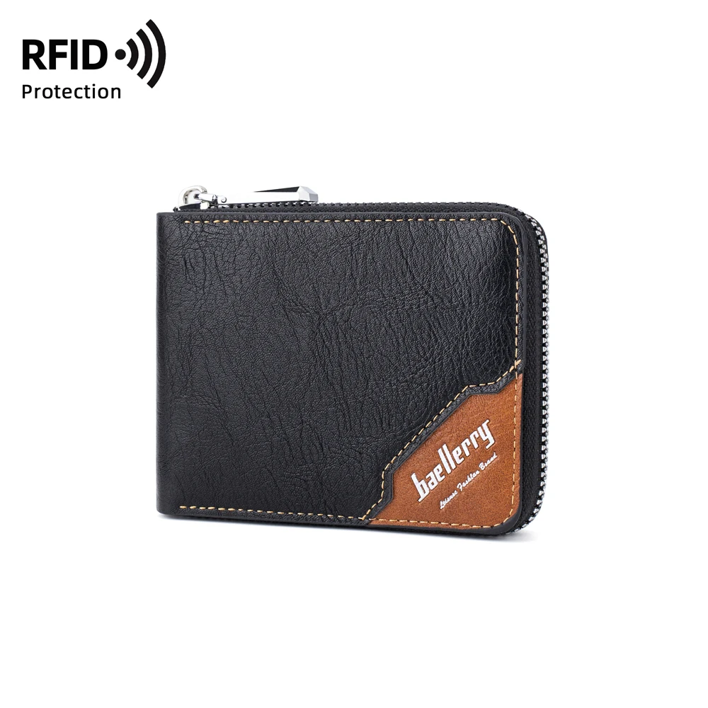 Men's wallet made of genuine leather wallet Short Hasp carteira masculina Purse 2024 luxury male billetera hombre erlek czdan