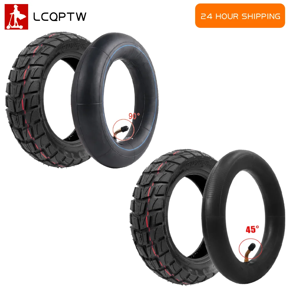 80/65-6 Off Road Outer Tire Inner Tube Inflatable Tyre for Joyor S5 S8 S10s S Series Electric Scooter Replacement Parts