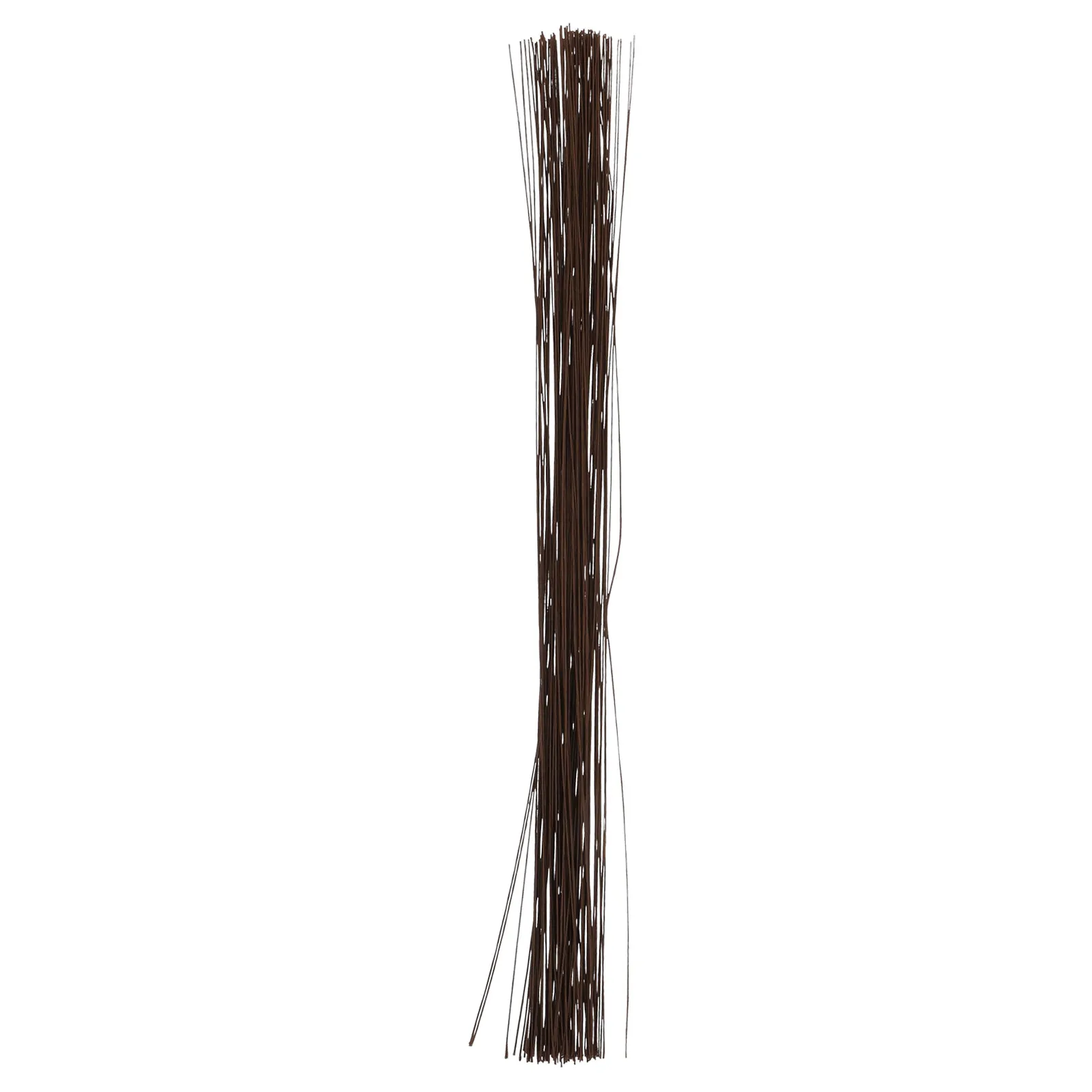 100 pièces de fil floral en papier de 0,55 mm, tiges en fer flexibles pour arrangements floraux artificiels, fournitures pour la fabrication de couronnes