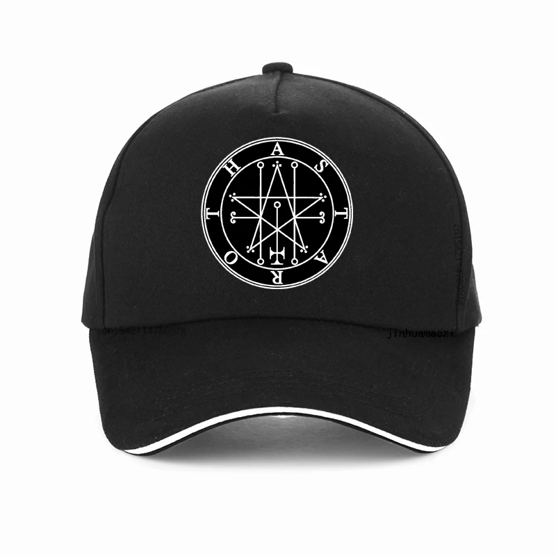 

Astaroth Sigil Goetia hat fashion Solomon Demon Seal Satan Baseball Cap Sigil satanique Dad hats Adult Talisman caps bonnet