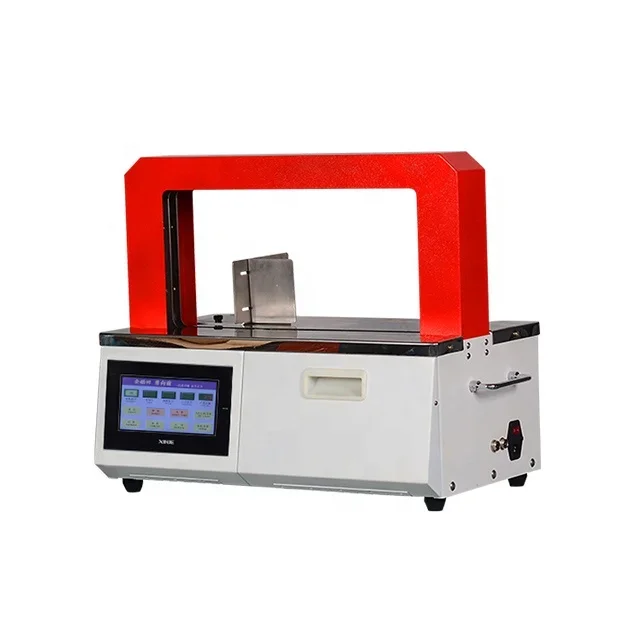 Automatic 30MM OPP Film Strap Paper Tape Banding Machine Box Strapping Machine for Sale