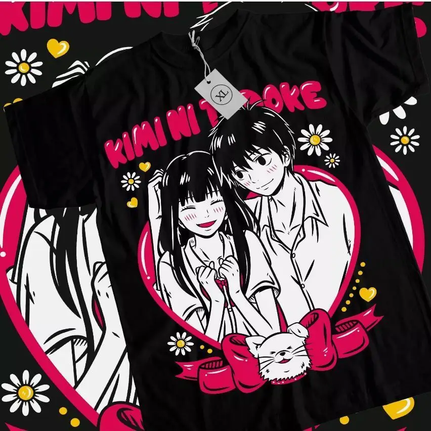 

Kimi Ni Todoke T-Shirt Waifu Girl Sawako AnimeManga Kawaii Girl Shirt All Size