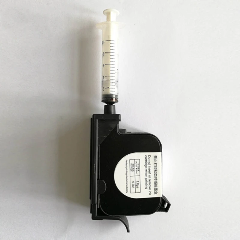 Eco 100ml Refillable Ink Compatible Quick-drying Solvent Ink Refill Ink Tool Snap Fill for 12.7mm/25.4mm Handheld Inkjet Printer