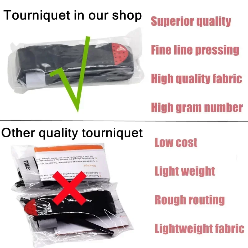 Emergency Tourniquet Outdoor Portable First Aid Quick Slow Release Tourniquets Medical Tactical Equipment 65/95CM