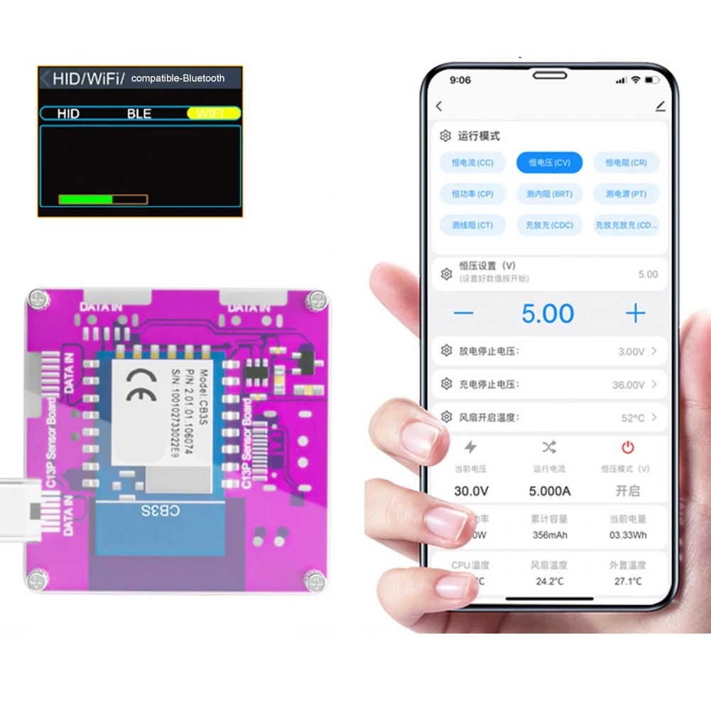 Charge switch control board compatible with CL24R for enhancing the functionality of your DL24EW electronic load setup