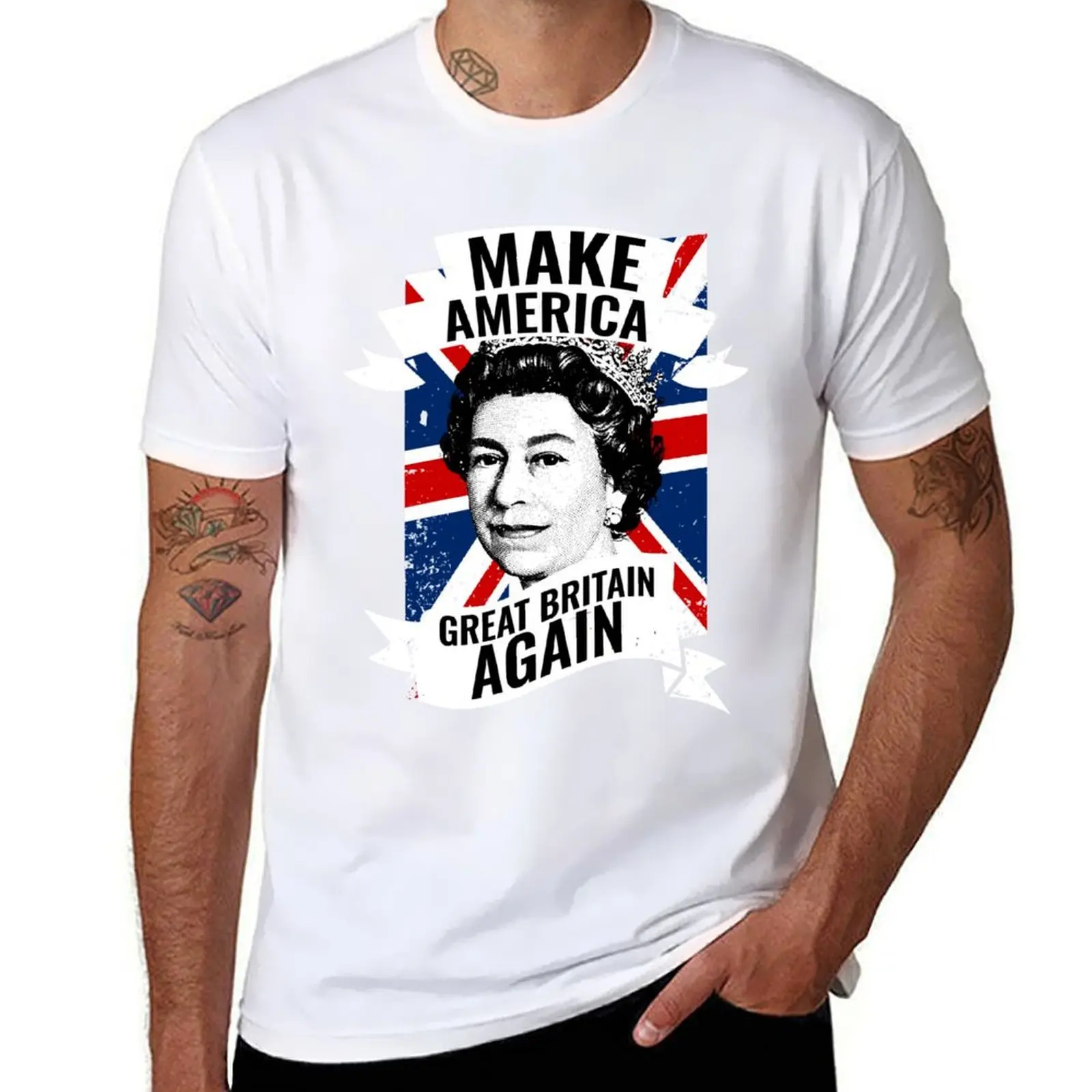 

Make America Great Britain Again T-Shirt blue lock Blouse blue archive blacks mens clothes