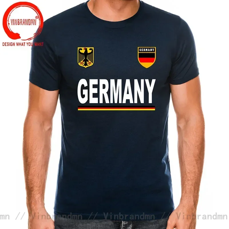 New Summer Hot Sale Tee Shirt Germany Deutschland Cheer Jersey German Funny T Shirt Men Germany Coat of Arms TShirt Sweatshirts