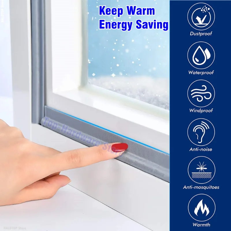 6M samoprzylepna taśma uszczelniająca do okien pogoda izolacja akustyczna izolacja akustyczna zapobiegająca wyciekom powietrza drzwi dolna pęknięta szczelina taśma klejąca