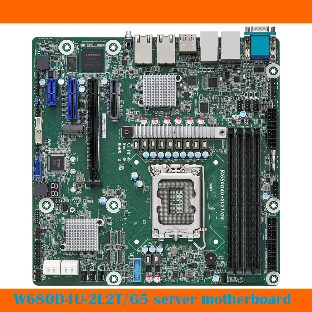 

For ASRock W680D4U-2L2T/G50 Gigabit Server Motherboard Supports 12th 13th Core Fully Tested