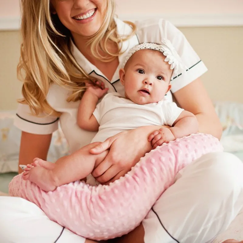 Juste d'oreiller d'allaitement en forme de U pour bébé, siège d'apprentissage multifonctionnel, super doux