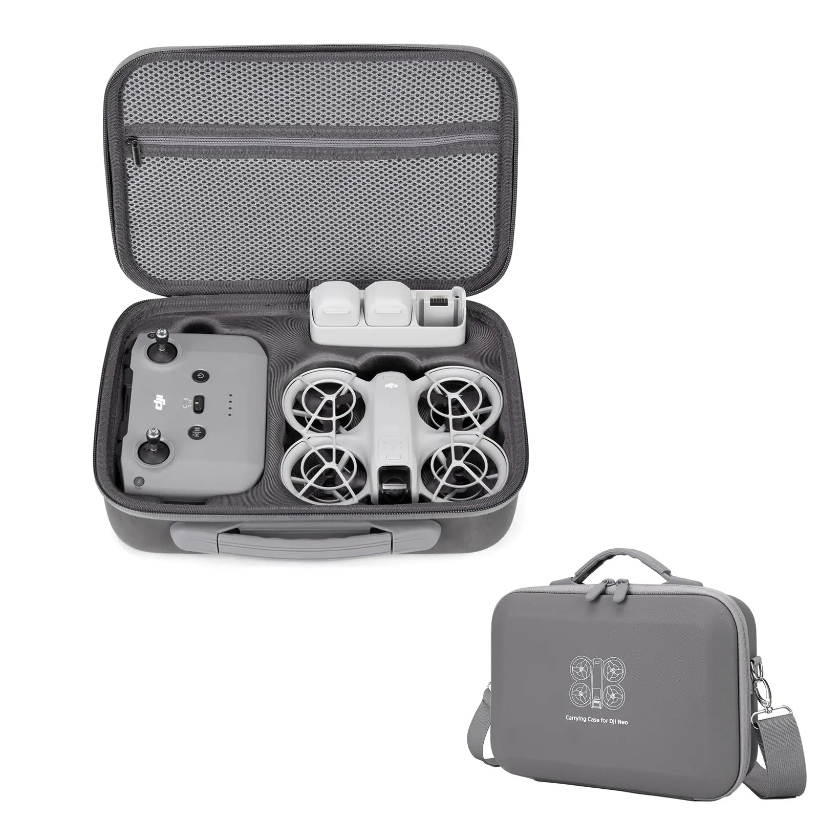 

Carrying Case Storage Bag for DJI Neo Waterproof Travel Compatible with RC N3 N2 Controller Batteries Accessories Drone Bag