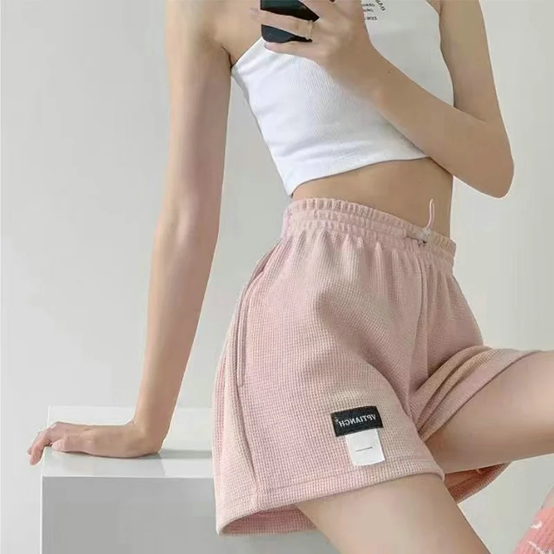 المرأة السراويل الرياضية غير رسمية السراويل قيعان السراويل الساخنة Homewear مرونة الخصر جيوب الصلبة عادية عالية الخصر الساق الترفيه